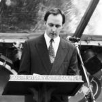 Paul Keating delivering the Redfern speech