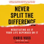 Cover of the book "Never split the difference"