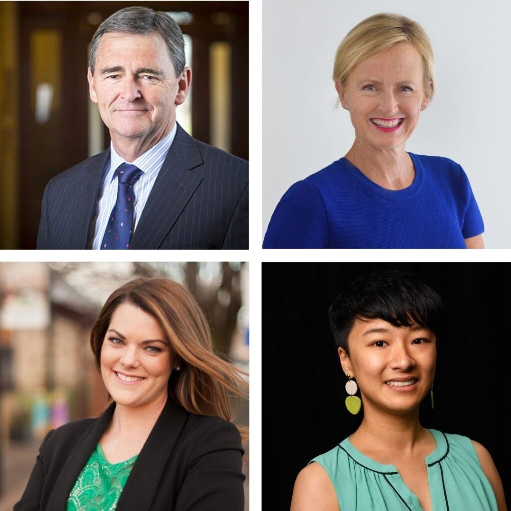 John Brumby, Katie Allen, Sarah Hanson-Young, Holstein Wong