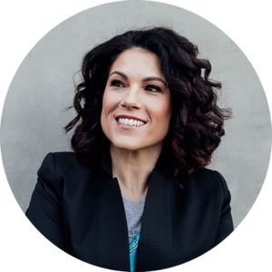 Profile photo of Rebecca Huntley smiling and looking to the side