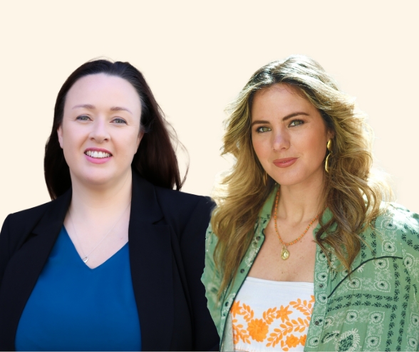 Photo of Pamela Anderson and Charlotte Mortlock